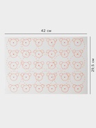 Коврик для выпечки армированный «Макарон.Ушки», 42×29.5 см, силикон - Фото 2