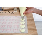 Коврик для выпечки армированный «Макарон.Ушки», 42×29.5 см, силикон - Фото 3