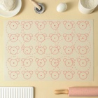 Коврик для выпечки армированный «Макарон.Ушки», 42×29.5 см, силикон - Фото 5