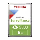 Жесткий диск Toshiba HDWT860UZSVA Surveillance S300, 6 Тб, SATA-III, 3.5" 7587216 - фото 142590