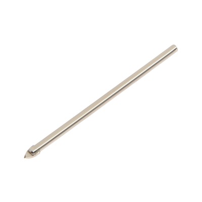 Сверло по керамике твердосплавное ТУНДРА, цилиндрический хвостовик, 3 мм