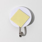 Крючок на липучке «Лепестки», 3 шт, цвет МИКС - фото 44882169