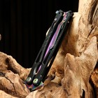 Нож-бабочка "Шершень" сталь - 420, рукоять - сталь, 21 см - Фото 7