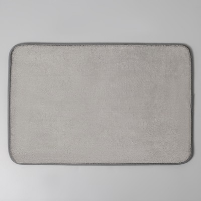 Коврик для дома SAVANNA Memory foam, 40×60 см, серый
