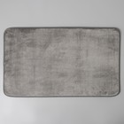 Коврик для дома SAVANNA Memory foam, 50×80 см, серый - Фото 3