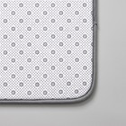 Коврик для дома SAVANNA Memory foam, 50×80 см, серый - Фото 5