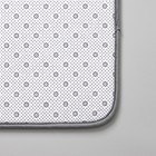 Коврик для ванной с эффектом памяти SAVANNA Memory foam, 60×90 см, цвет серый - Фото 4