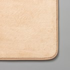 Набор ковриков с эффектом памяти для ванной и туалета SAVANNA Memory foam, 2 шт, 60×90 см, 40×60 см, цвет бежевый - Фото 3