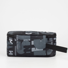 Косметичка на молнии, цвет чёрный/серый - фото 23307400