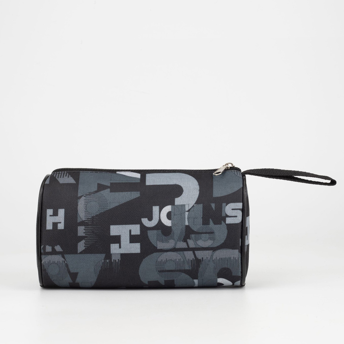 Косметичка на молнии, цвет чёрный 25265