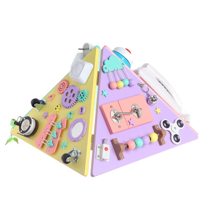 Детский развивающий центр «Пирамида» 35×35×30 см - Фото 1