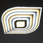 Люстра с ПДУ 2046/1 LED 200Вт диммер белый 56х50 см BayerLux - фото 47262655