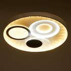 Люстра с ПДУ 2048/1 LED 160 Вт диммер белый d.50 см BayerLux - фото 3768498