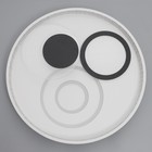 Люстра с ПДУ 2048/1 LED 160 Вт диммер белый d.50 см BayerLux - фото 3768502