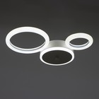 Люстра с ПДУ 2032/2 LED 54 Вт белый 55×28×4.5 см BayerLux - фото 3768544