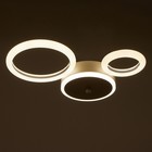 Люстра с ПДУ 2032/2 LED 54 Вт белый 55×28×4.5 см BayerLux - фото 3768545