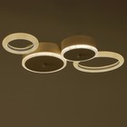 Люстра с ПДУ 2034/2 LED 66Вт белый 45х32х4,5 см BayerLux 7007938