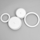 Люстра с ПДУ 2034/2 LED 66Вт белый 45х32х4,5 см BayerLux 7007938