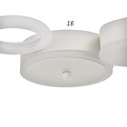 Люстра с ПДУ 2034/2 LED 66Вт белый 45х32х4,5 см BayerLux 7007938