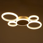 Люстра с ПДУ 2035/4 LED 112 Вт белый 57×37×4.5 см BayerLux - фото 4367185