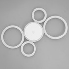 Люстра с ПДУ 2035/4 LED 112 Вт белый 57×37×4.5 см BayerLux - фото 4367191