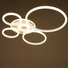 Люстра 2041/5 LED 164 Вт белый 73×61×7 см BayerLux - Фото 5