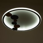 Люстра с ПДУ 2215/1 LED 122Вт диммер серо-золотой 50х50х7 см BayerLux 7087839 - фото 14001942