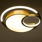 Люстра с ПДУ 2218/1 LED 110Вт диммер золото 48х48х7 см BayerLux 7087842 - фото 14001954