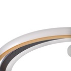 Люстра 2224/1 LED 160Вт диммер бело-черный 50х50х7 см BayerLux - фото 24578518