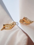 Зажим для кардигана «Волны», белый в золоте - Фото 9