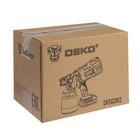 Краскопульт аккумуляторный Deko DKSG20K2, 18 В, 2 Ач, Li-ion, 160 л/мин, 800 мл, до 70 DIN - Фото 13