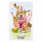 Полотенце Этель "Дом там, где сердце" 40х73 см, 100% хл, вафля 160 г/м2 7534263