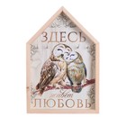 Ключница настенная «Совы в доме», 19,9 х 29,3 см. 7504600 - фото 16618497