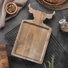 Доска для подачи деревянная Adelica «Авторская», 35×20×1,8 см, берёза - Фото 3