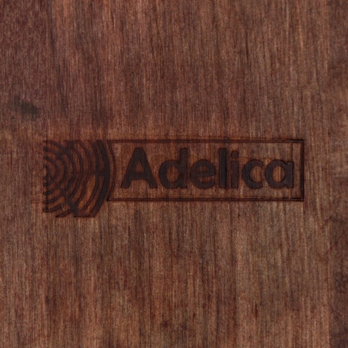 Блюдо для подачи Adelica, d=25×1,8 см, пропитано маслом, массив берёзы - фото 1908802513