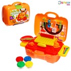 Набор для игры с пластилином «Веселый пикник», 4 баночки с пластилином - фото 9484352