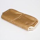 Муфта на ручку коляски, бежевые - Фото 2