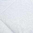 Одеяло 140х205 см, 300 гр/см, бамбуковое волокно, микрофибра, цвет белый - Фото 2
