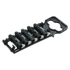 Порог с монтажным каналом 40х900 мм, Ясень серый - фото 24285591