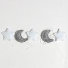 Набор пеленок муслиновых Крошка Я "Leafs" 75х120см-2шт, 100% хлопок - фото 26159054