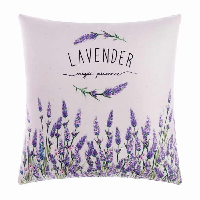 Подушка декоративная «Этель» Magic provence, 40×40 см, велюр - Фото 1