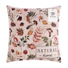 Подушка декоративная «Этель» Natural time, 40×40 см, велюр - Фото 6