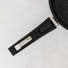 Сковорода «Гранит Black» Induction Pro», d=22 см, индукция, съёмная ручка, антипригарное покрытие - фото 6508958
