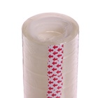 Клейкая лента 15 мм × 20 м, прозрачная - Фото 3