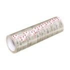 Клейкая лента 15 мм × 20 м, прозрачная - Фото 5