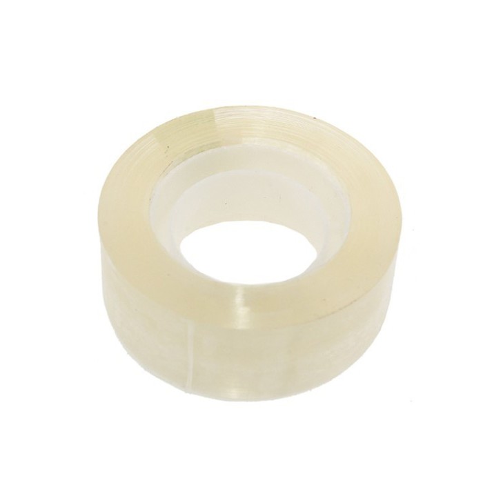 Клейкая лента 19 мм × 22 м, прозрачная - Фото 1