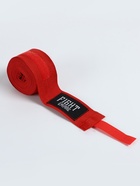 Бинты боксёрские FIGHT EMPIRE, 3 м, красные - Фото 2