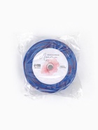 Лента атласная «С Днём защитника Отечества», 2.5 см × 22.5 (± 1) м, синяя 7160182