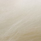 Волокно для валяния Валяшка LG_Wool Fine тонкая шерсть 100% 100 гр (964 Ультрабелый) - Фото 3