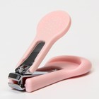 Набор маникюрный детский «Совушка»: ножницы, щипчики, пилочка, пинцет, цвет розовый - фото 48942950